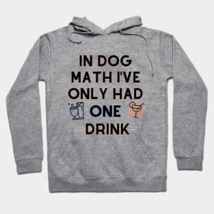 Dogs, Maths and Drinks Hoodie